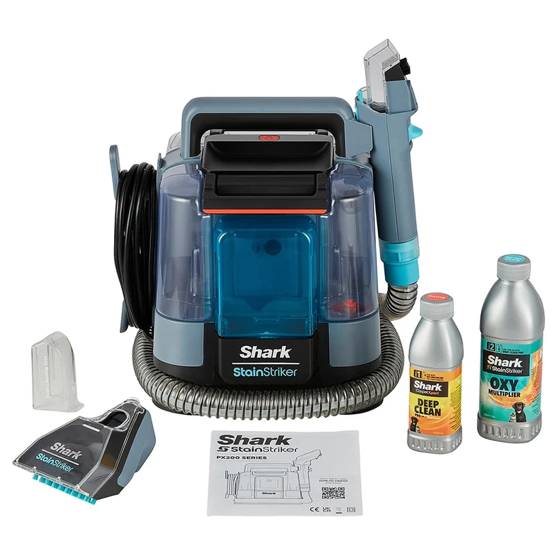 Shark Portable StainStriker Stain & Spot Cleaner - Nordic Blau Non-Met | PX200UK