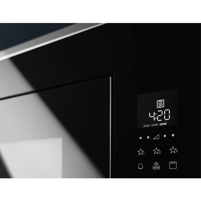 Electrolux 26L integriert Mikrowelle mit Grill - Schwarz | KMFD264TEX