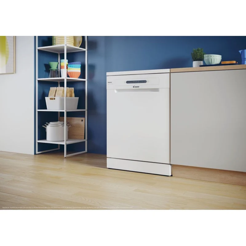 Candy Rapido 60CM freistehend Standard Geschirrspüler - Weiß | CF 3E9L0W-80