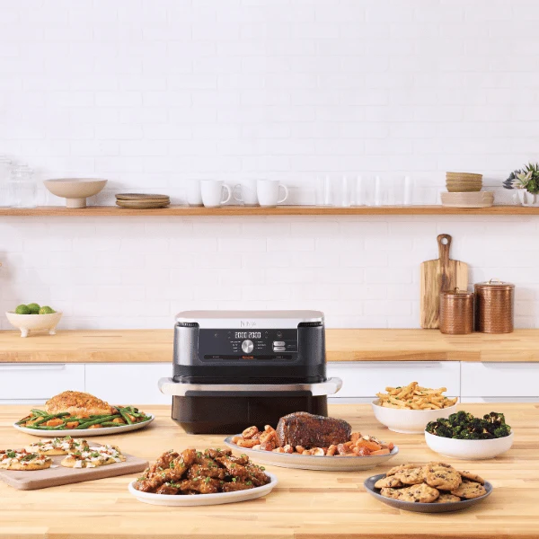 Ninja 10.4L 2470W Foodi FlexDrawer Heißluftfritteuse - Schwarz | AF500UK