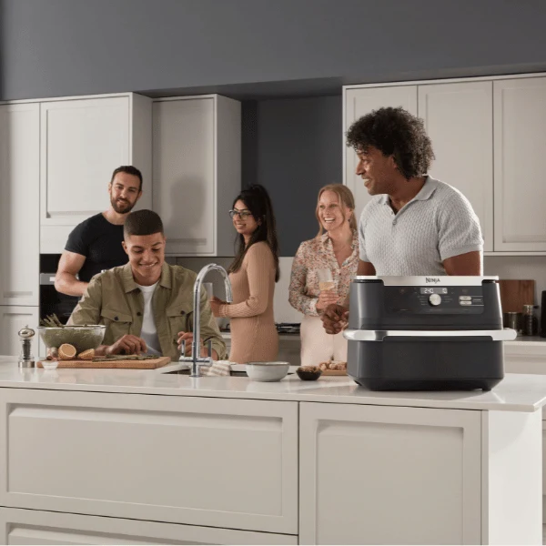 Ninja 10.4L 2470W Foodi FlexDrawer Heißluftfritteuse - Schwarz | AF500UK