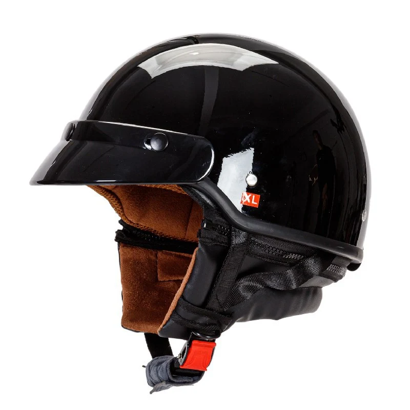 Klassische Halbhelm Motorrad Ausrüstung Brehn