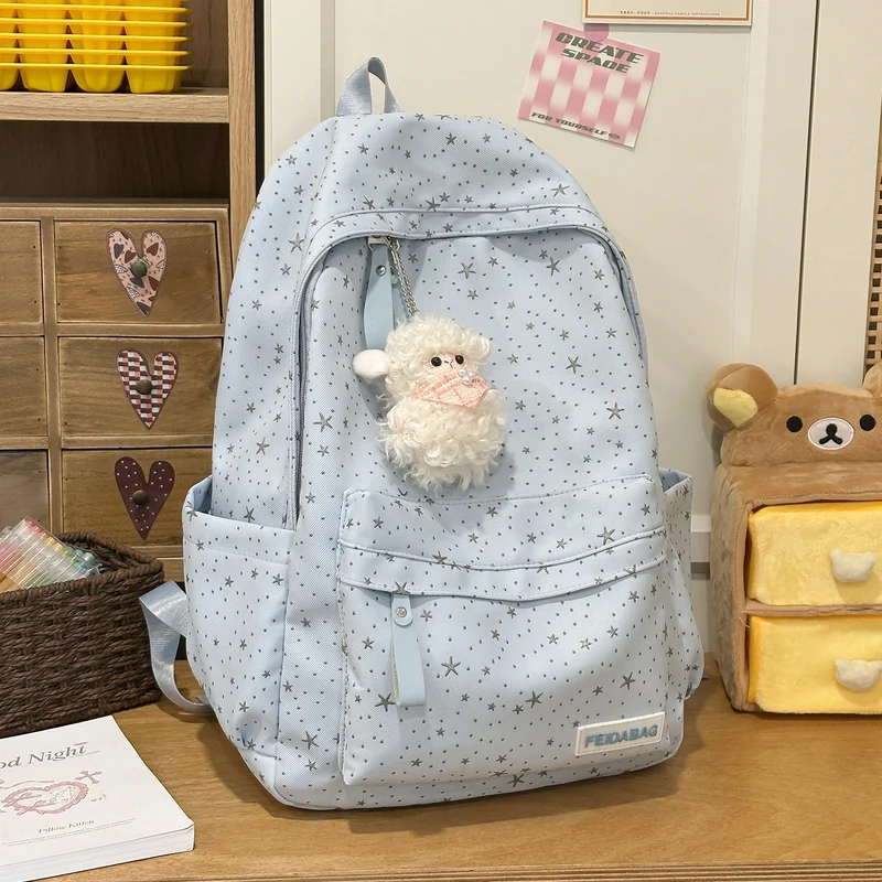 Sternenmuster Casual Rucksack Karnz 1791204286