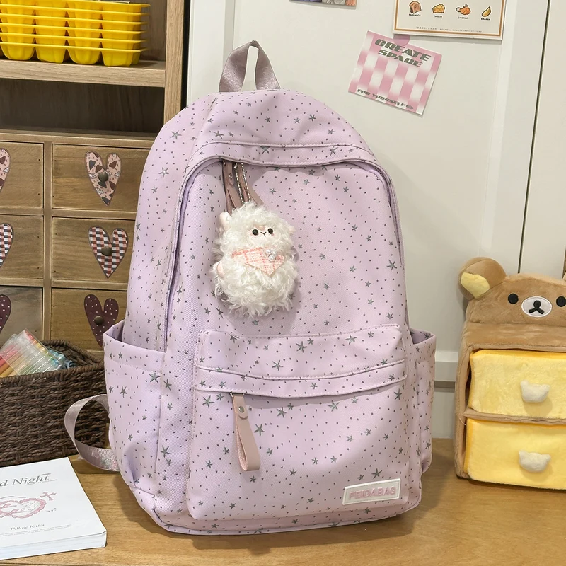 Sternenmuster Casual Rucksack Karnz 1791204286