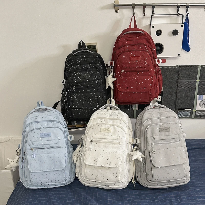 Sternmuster-Rucksack mit mehreren Fächern Karnz