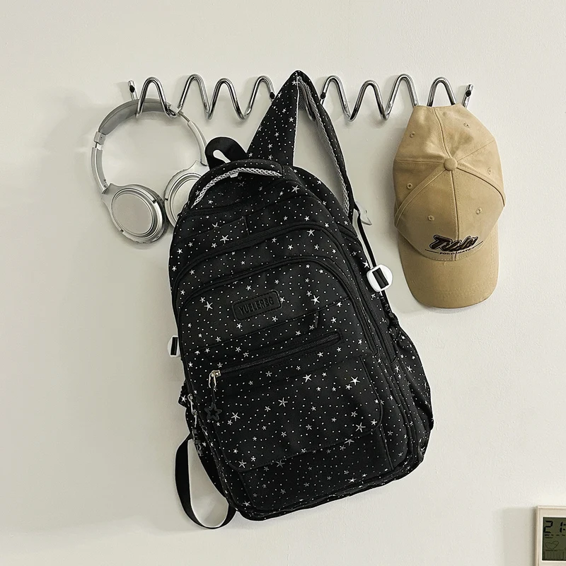Sternmuster-Rucksack mit mehreren Fächern Karnz