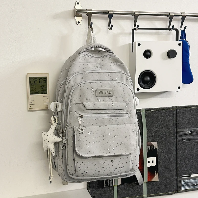 Sternmuster-Rucksack mit mehreren Fächern Karnz