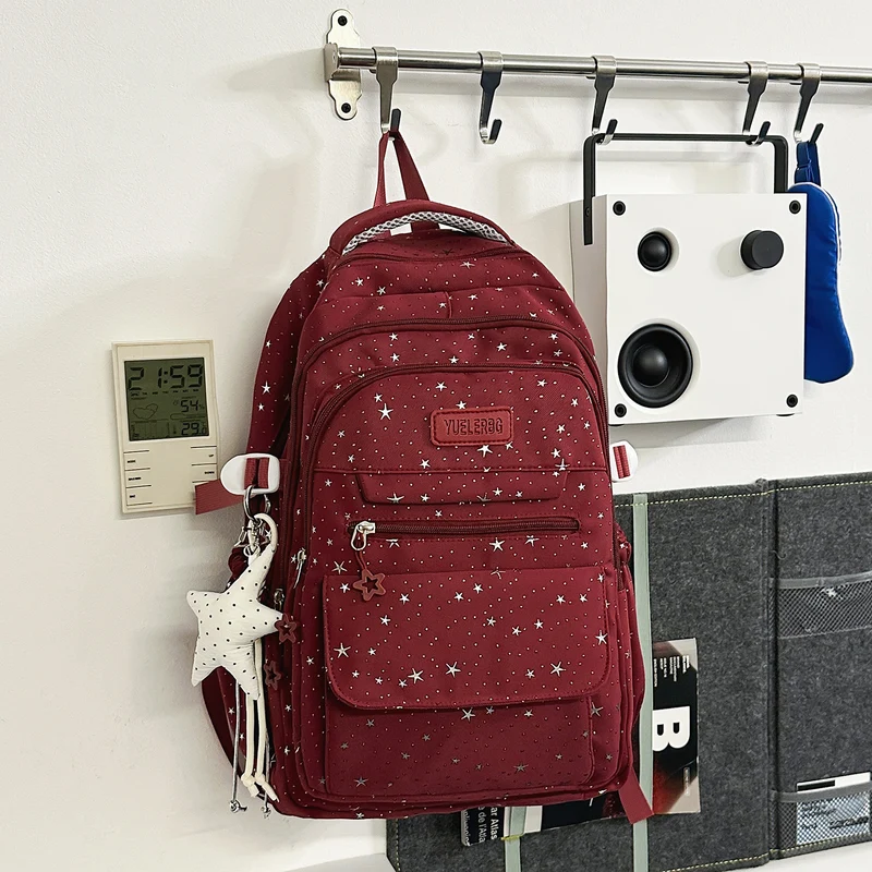Sternmuster-Rucksack mit mehreren Fächern Karnz