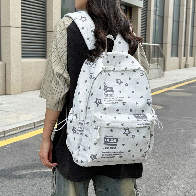 Stern-Muster-Rucksack Karnz