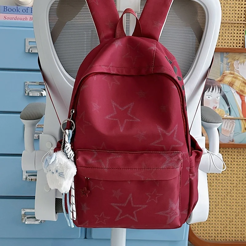 Stylische lässige mit Sternen verzierte Rucksack Karnz