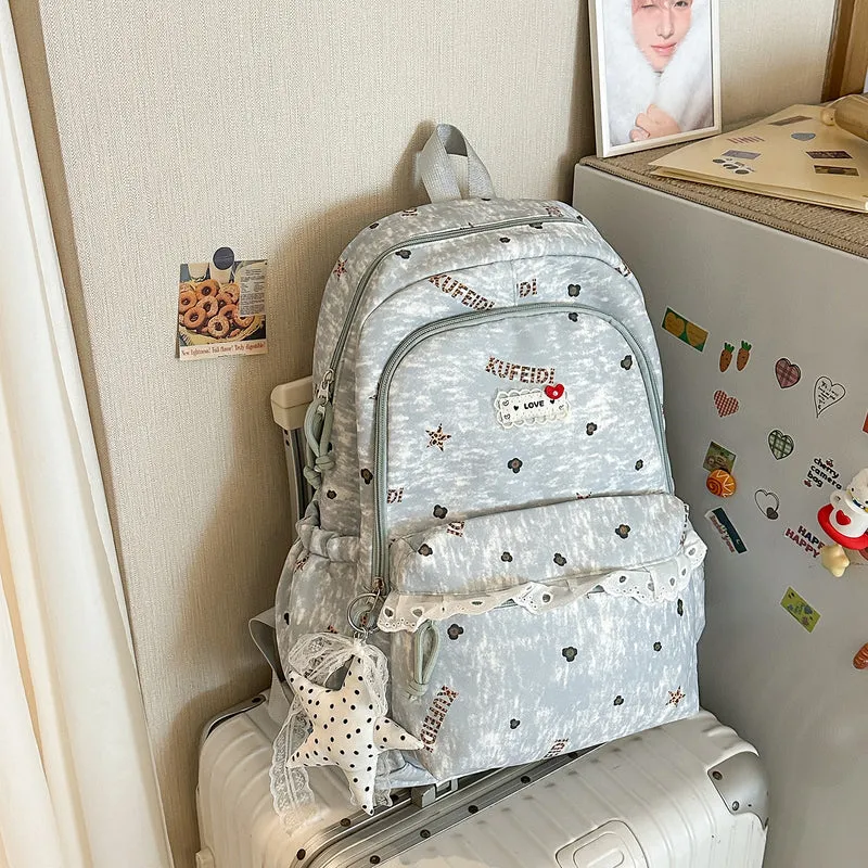 Stylische Lässige Bedruckte Rucksack Karnz