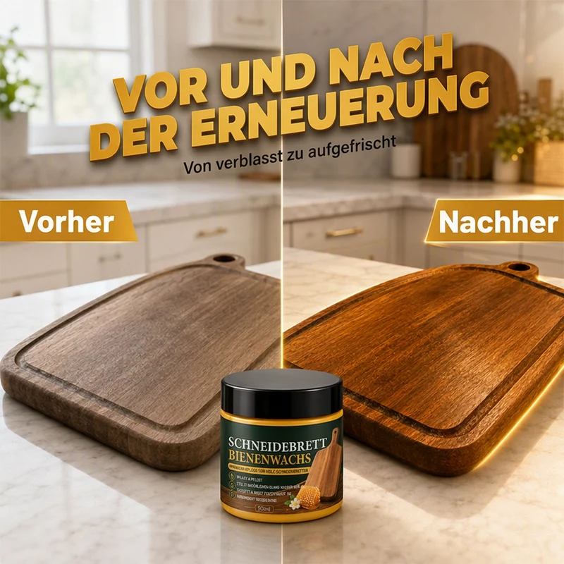 ✨ Lebensmittelechter Pflegeconditioner für Schneidebretter 🛡️