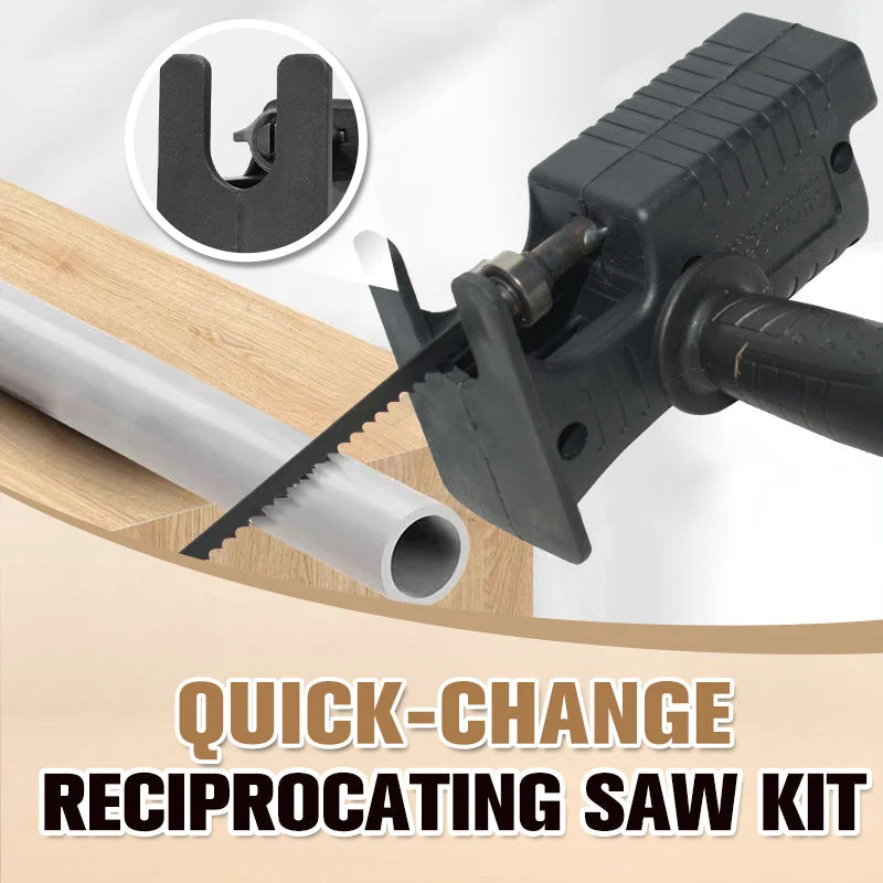 🔧 50% RABATT! 🔪 Schnellwechsel-Säbelsägen-Set – Vielseitig & robust – Perfekt für präzise Schnitte in Holz, Metall & Kunststoff – ideal für Renovierungen und Heimwerkerprojekte ✨