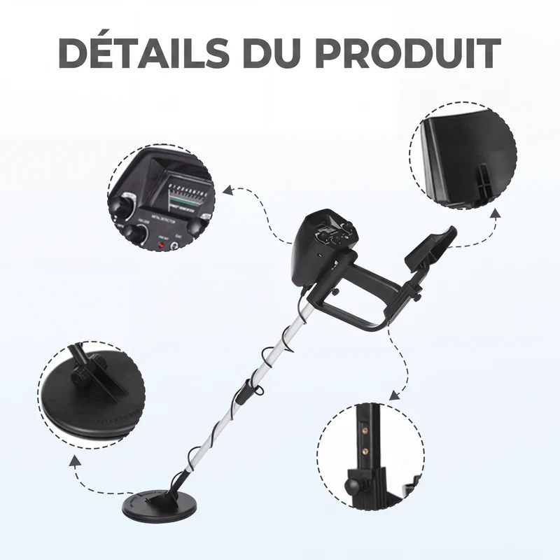 🔍 -50%! ⛺️ Unterirdischer Einsteiger-Metalldetektor – Hochempfindlich, Einfach zu Bedienen & Tragbar