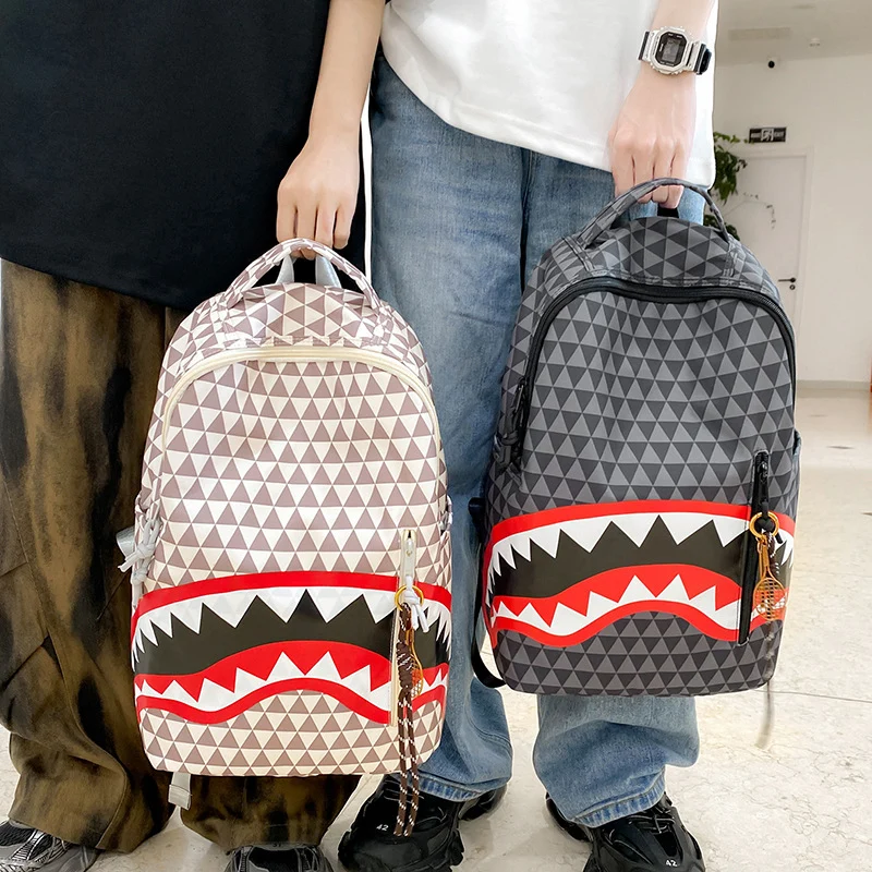 Rucksack mit einzigartigem Haifischmotiv Skanto