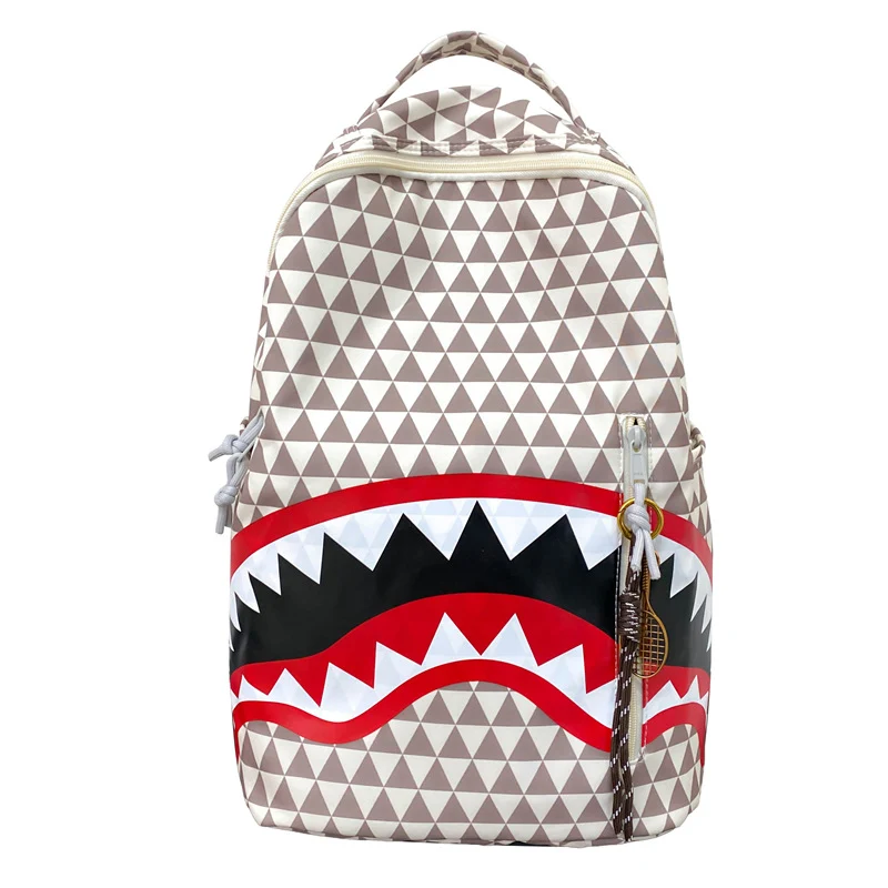 Rucksack mit einzigartigem Haifischmotiv Skanto