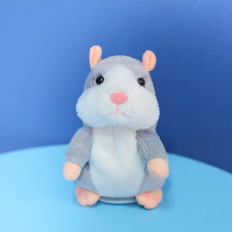 🎉LETZTER TAG DES ANGEBOTS 50 % RABATT!!🎁Sprechender Hamster-Plüsch, interaktives sprechendes Hamster-Kuscheltier für Kinder & Partys 🐹