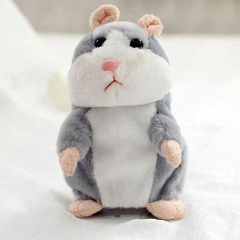 🎉LETZTER TAG DES ANGEBOTS 50 % RABATT!!🎁Sprechender Hamster-Plüsch, interaktives sprechendes Hamster-Kuscheltier für Kinder & Partys 🐹