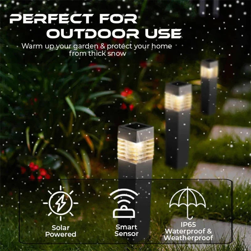 🏡 50 % Rabatt ! Solarbetriebene Deko-Leuchte für Garten & Terrasse, warmes Licht, kabellos & wetterfest
