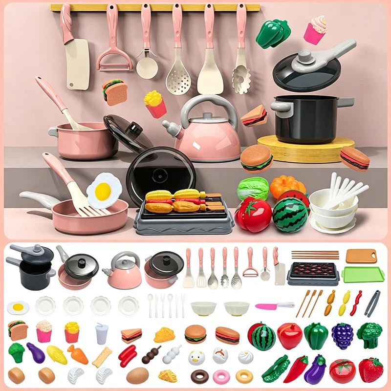 🔥 Heute -50 %! 🍳 Rollenspiel-Küchenset für Kinder