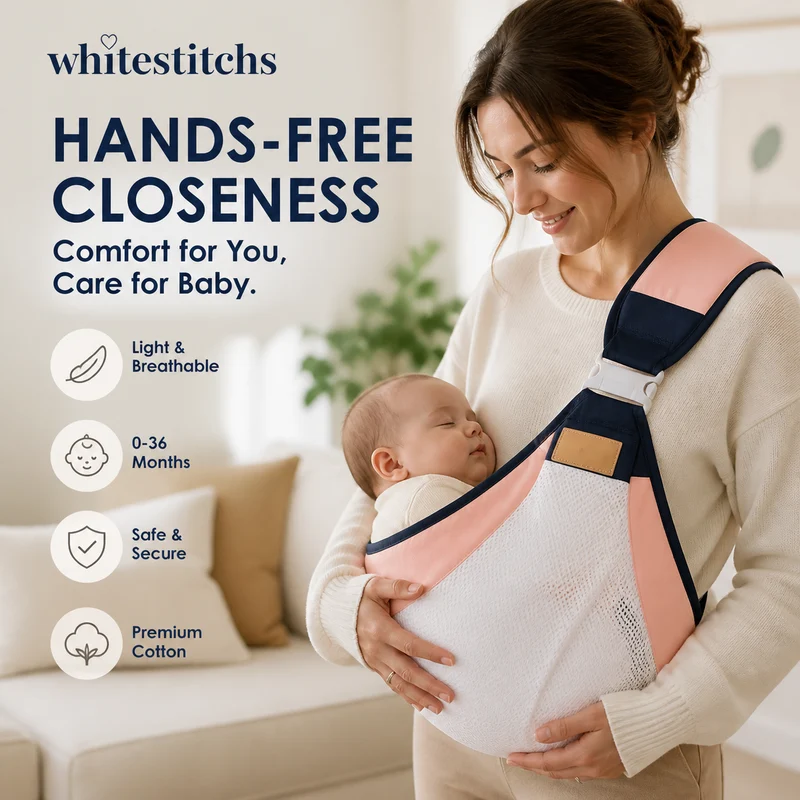 👶 50% RABATT! 🧸 4-in-1-Trage mit atmungsaktivem Mesh – 0–36 Monate, vorne & hinten – Tragekomfort & Nähe, Hände frei ✨