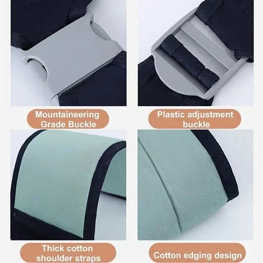 👶 50% RABATT! 🧸 4-in-1-Trage mit atmungsaktivem Mesh – 0–36 Monate, vorne & hinten – Tragekomfort & Nähe, Hände frei ✨