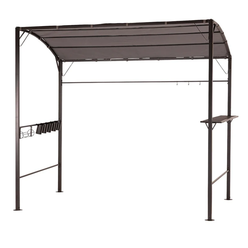 Grillpavillon 234x146x222cm Pavillon Garten Grillen