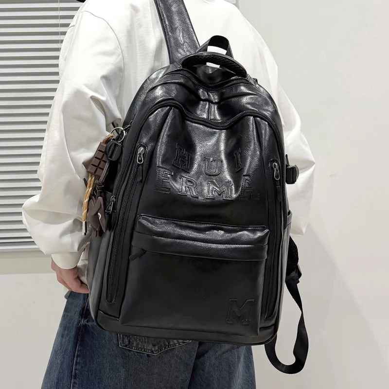 Premium Leder Rucksack Karnz
