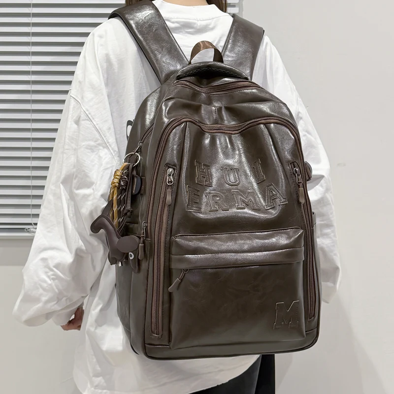 Premium Leder Rucksack Karnz
