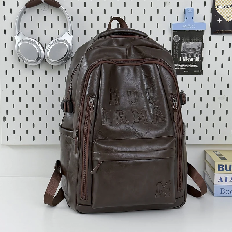 Premium Leder Rucksack Karnz