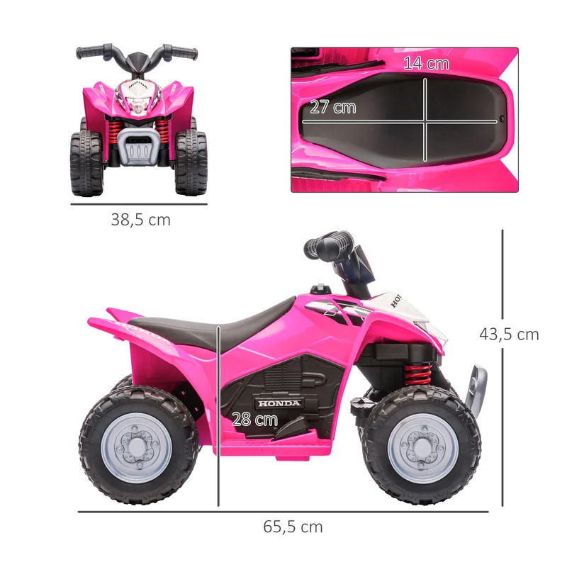 Elektro-Quad Kinder Miniquad LED Scheinwerfer Elektrisches Spielzeug