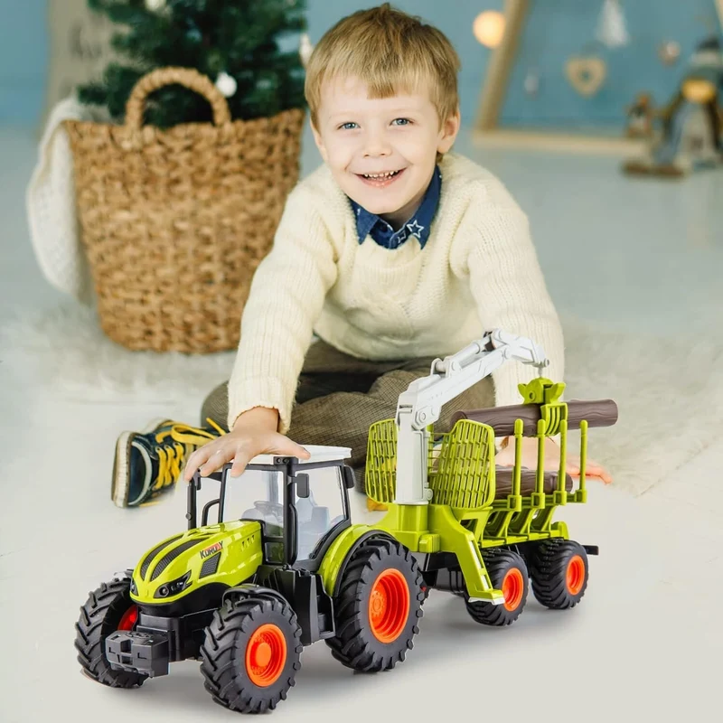 Ferngesteuerter Traktor Anhänger Spielzeug Elektrisch