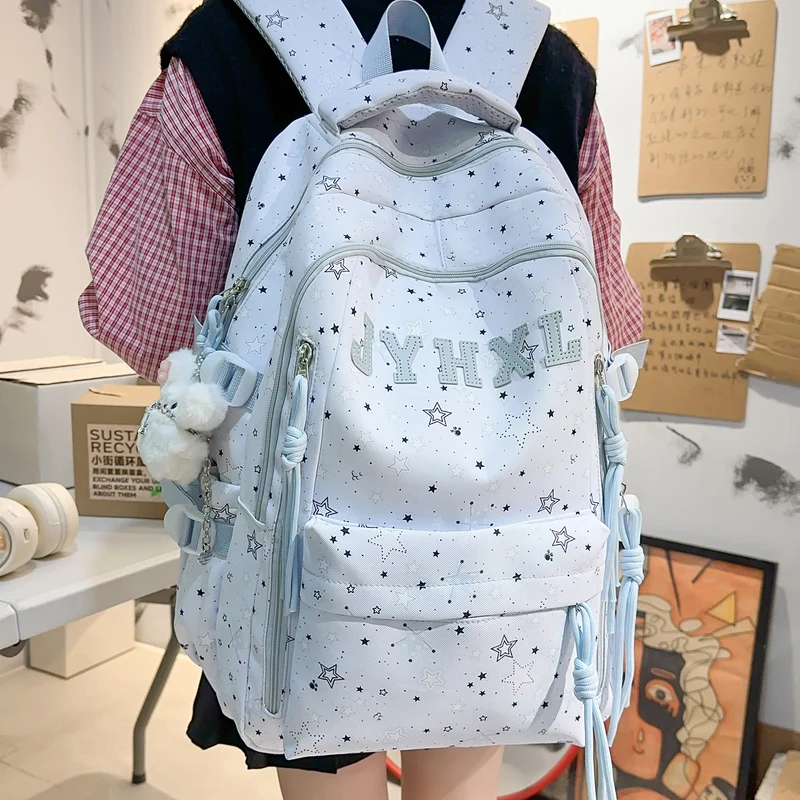 Stern-Print Freizeit Rucksack Karnz 1791205964