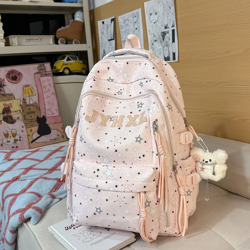 Stern-Print Freizeit Rucksack Karnz 1791205964
