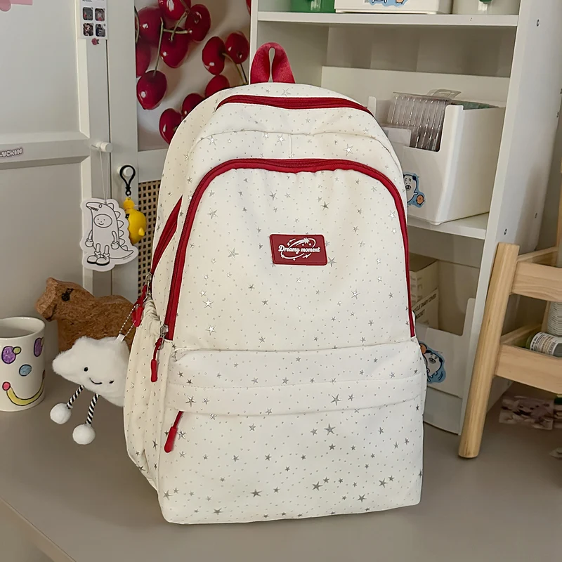 Sternen-Druck Geräumiger Rucksack Karnz