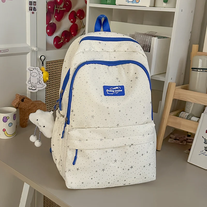 Sternen-Druck Geräumiger Rucksack Karnz