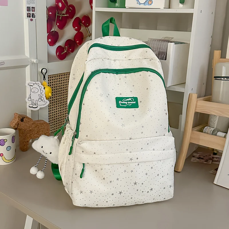 Sternen-Druck Geräumiger Rucksack Karnz