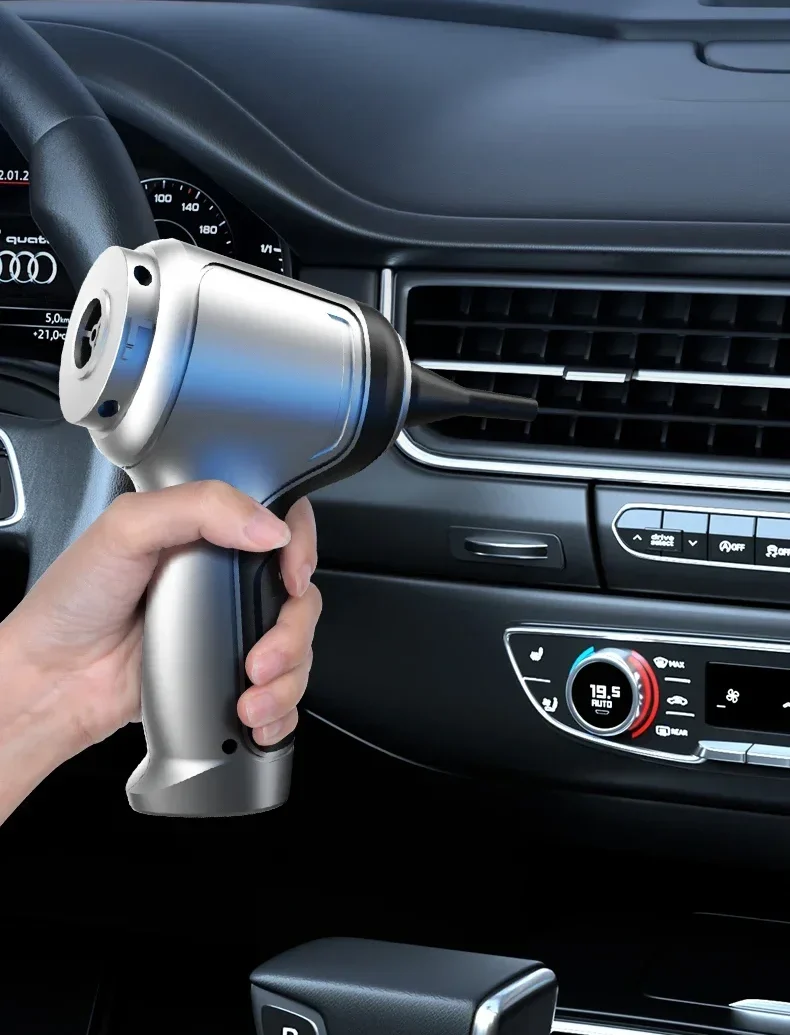 Kabelloser Auto-Staubsauger mit 95000PA Saugkraft – Leicht & Leise