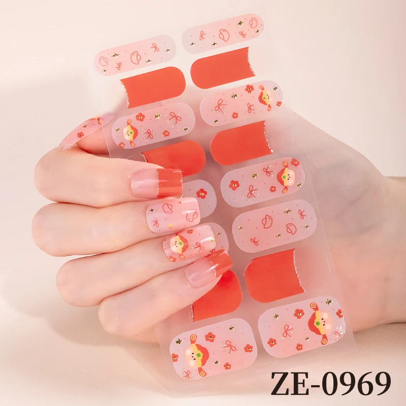 Urlaubs-Themen Nagelwraps