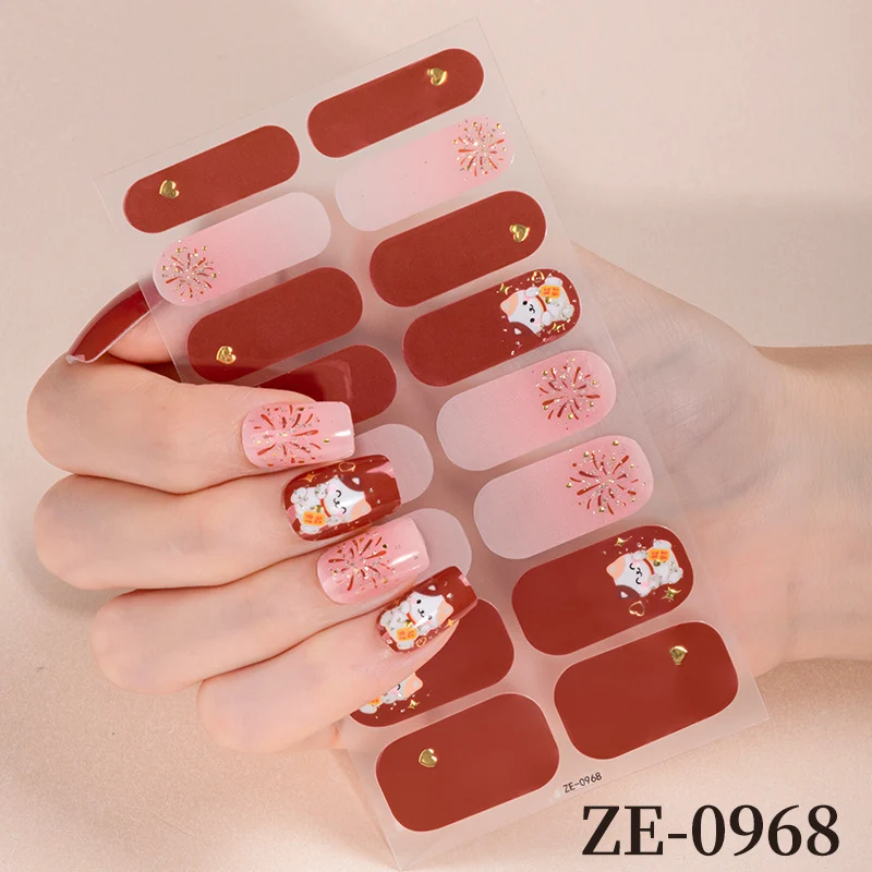Urlaubs-Themen Nagelwraps