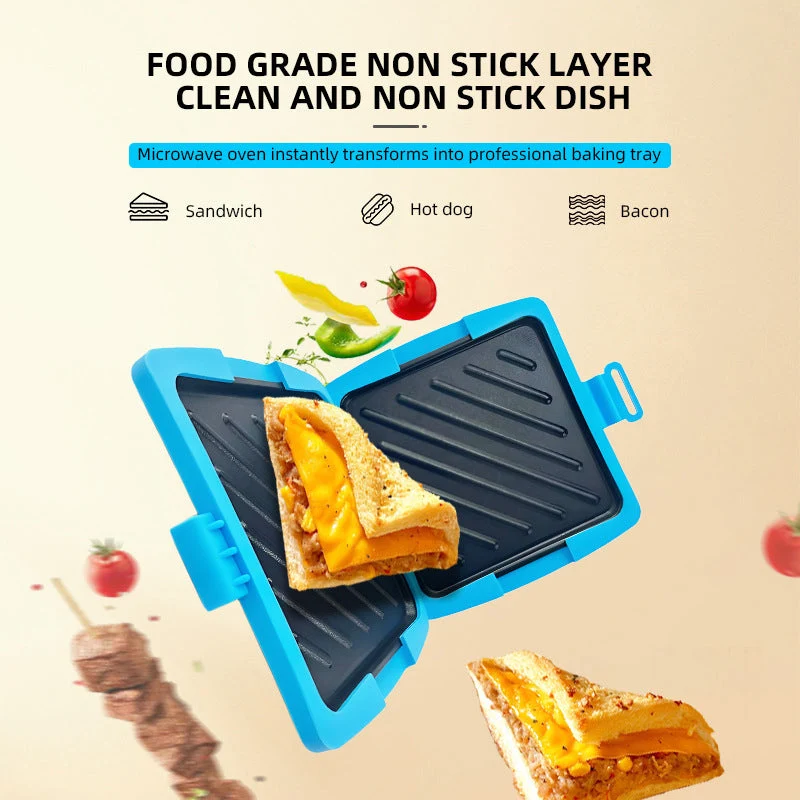 🎁2026 Neu eingetroffen 50 % RABATT💥Mikrowellen-Toaster & Sandwichmaker🍳
