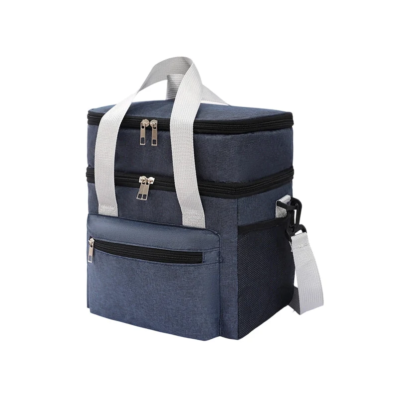 🔥50 % RABATT⏰ Doppellagige isolierte Lunchtasche, warm & kühl haltend🍚