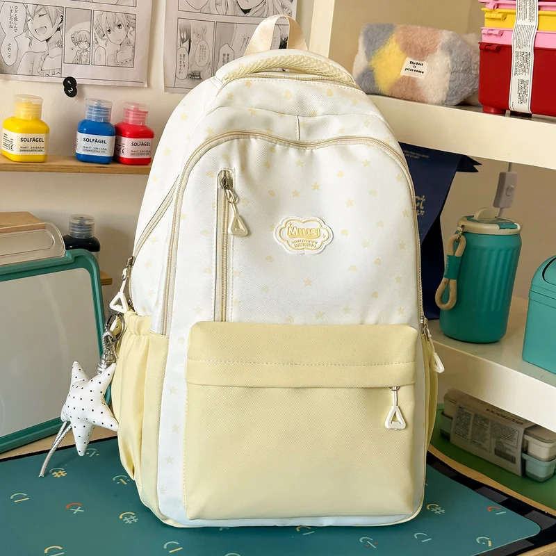 Sternenprint lässiger Rucksack Karnz