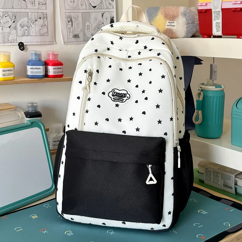 Sternenprint lässiger Rucksack Karnz