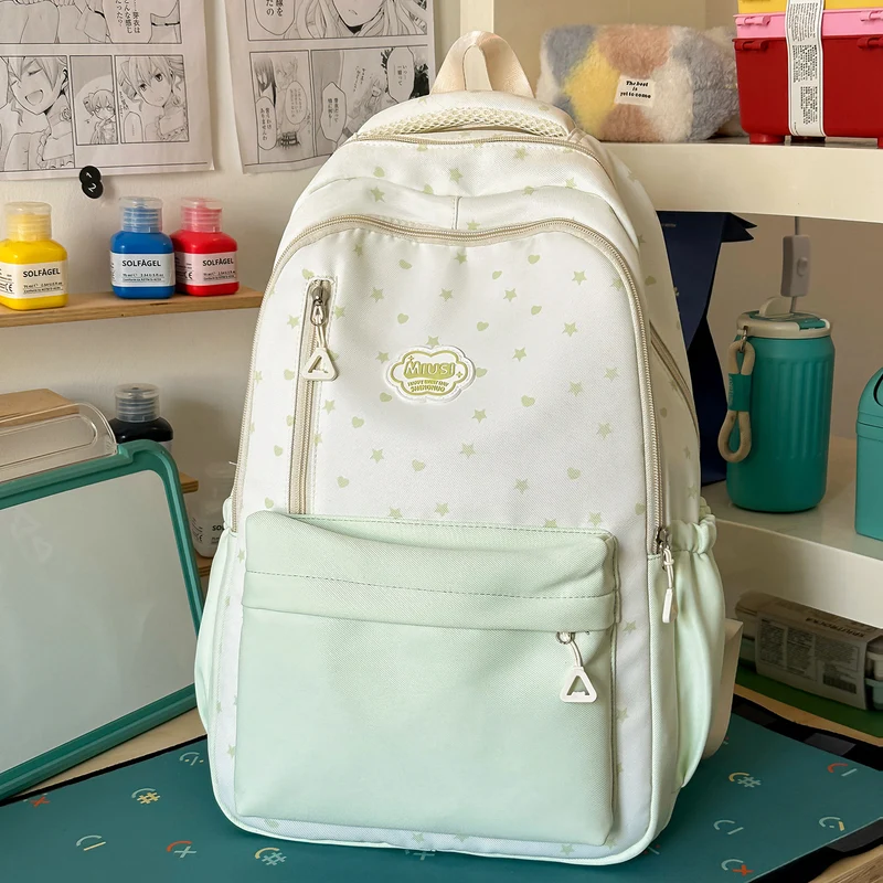 Sternenprint lässiger Rucksack Karnz