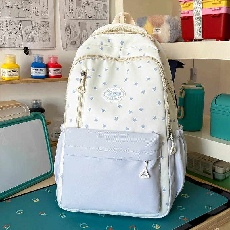 Sternenprint lässiger Rucksack Karnz