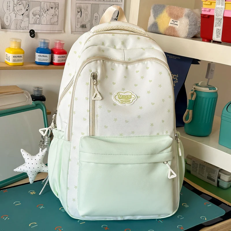 Sternenprint lässiger Rucksack Karnz