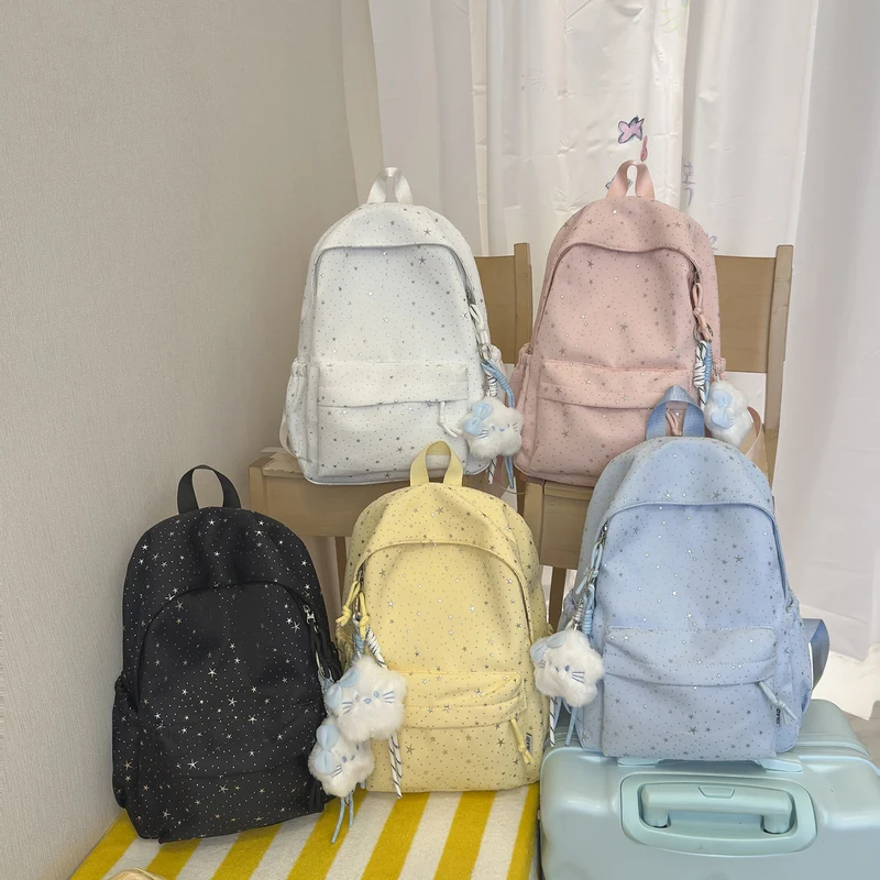 Star-Print Freizeit Rucksack Karnz 1791205840