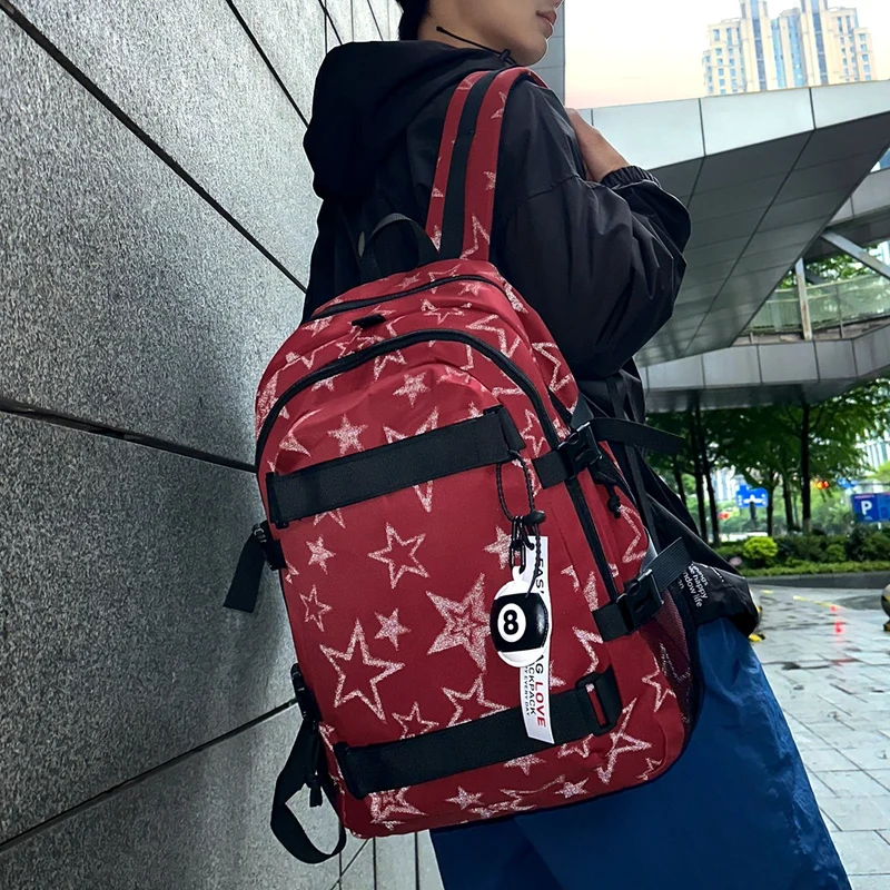 Star-Print Freizeit Rucksack Karnz