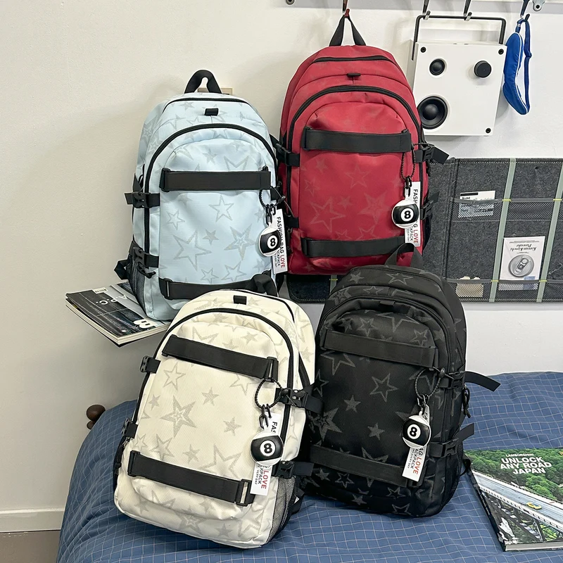 Star-Print Freizeit Rucksack Karnz